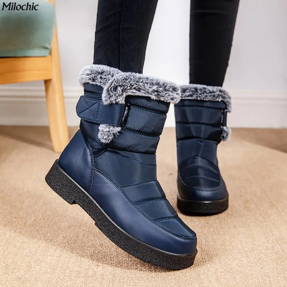 CLASSYSOUL™ Women's Winter Waterproof Snow Boots