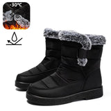 CLASSYSOUL™ Women's Winter Waterproof Snow Boots