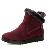 CLASSYSOUL™ Fur Plush Winter Ankle Boot