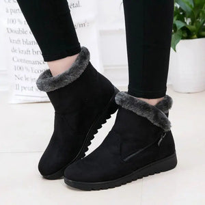 CLASSYSOUL™ Fur Plush Winter Ankle Boot