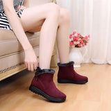 CLASSYSOUL™ Fur Plush Winter Ankle Boot