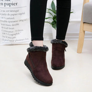 CLASSYSOUL™ Fur Plush Winter Ankle Boot