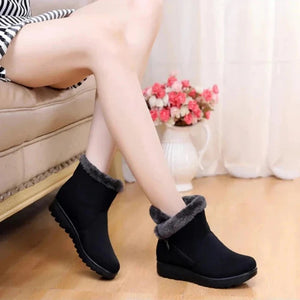 CLASSYSOUL™ Fur Plush Winter Ankle Boot