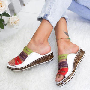 CLASSYSOUL™ Tri Color Orthopedic Sandal