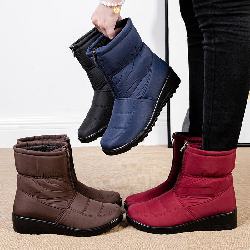 CLASSYSOUL™ PREMIUM Women's Waterproof Warm Snow Boots