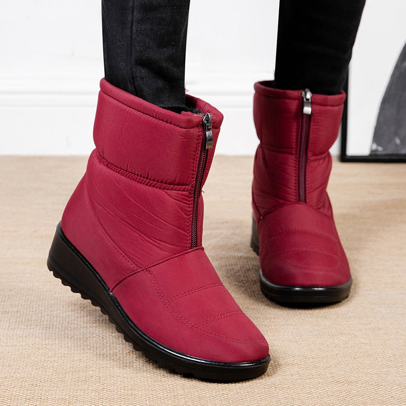 CLASSYSOUL™ PREMIUM Women's Waterproof Warm Snow Boots