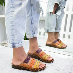 CLASSYSOUL™ Tri Color Orthopedic Sandal