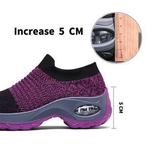 CLASSYSOUL™ Women Breathable Sneakers Mesh Height-increasing