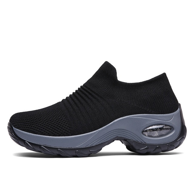 CLASSYSOUL™ Women Breathable Sneakers Mesh Height-increasing