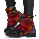 CLASSYSOUL™ Lady High Top Skull Pattern Martin Boot