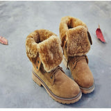 CLASSYSOUL™ Leather Snow Boots