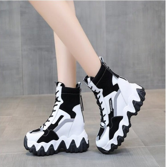 CLASSYSOUL™ Winter Women Thick Sole Ankle Boots