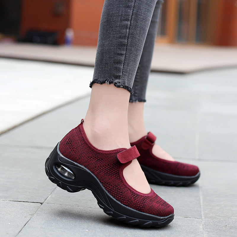 CLASSYSOUL™ WOMEN'S AIR CUSHIONED FLAT WALKING SHOES